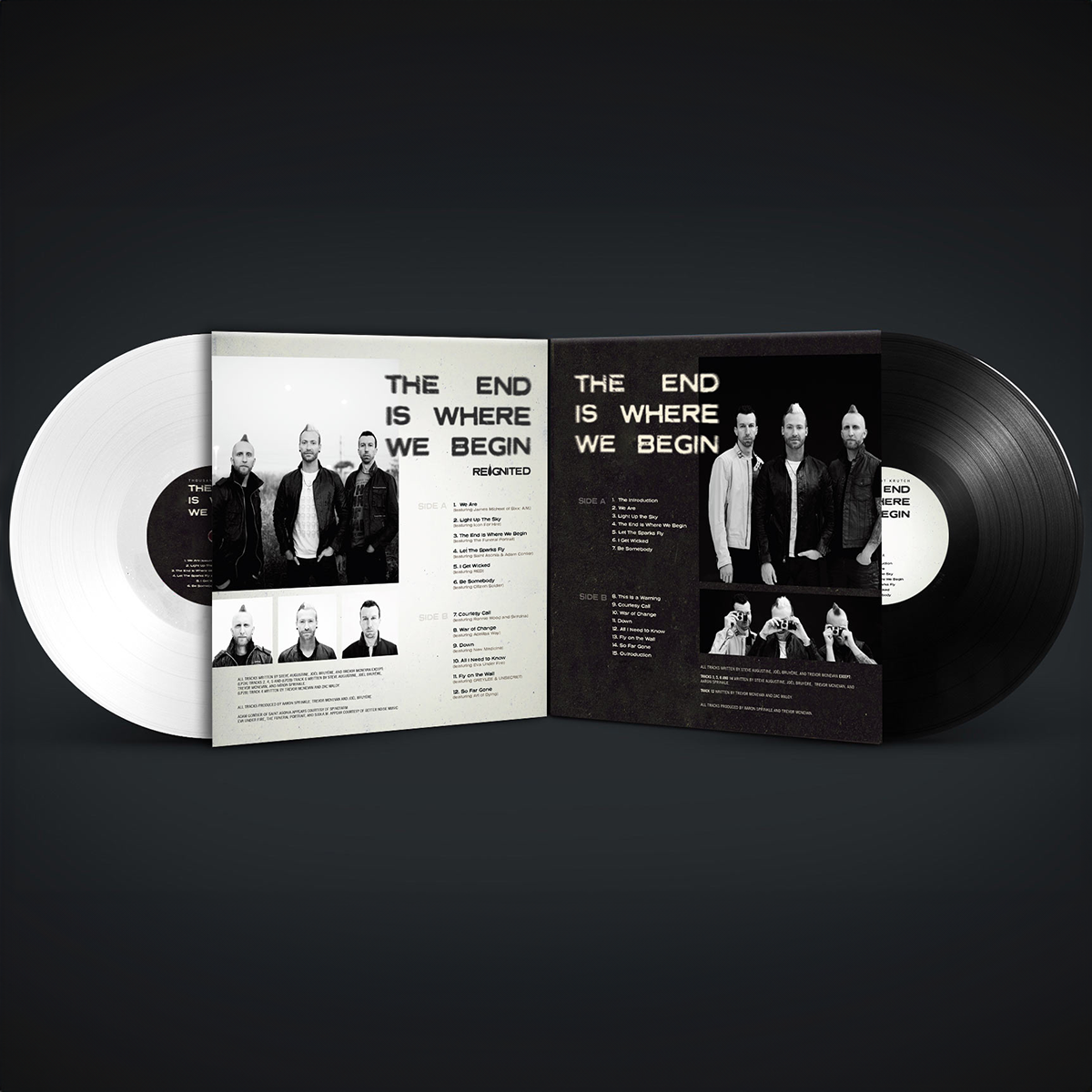 The End Is Where We Begin REIGNITED Vinyl LP + CD + Tee Bundle